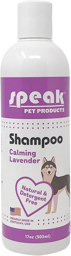 Natural Dog Shampoo, Calming Lavender by SpeakPetProducts