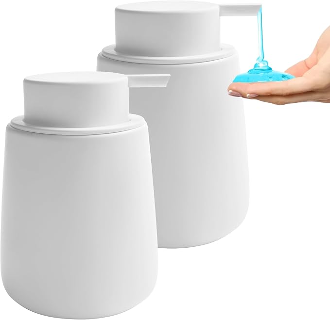 Soap Liquid Dispenser Ceramic - Image 2