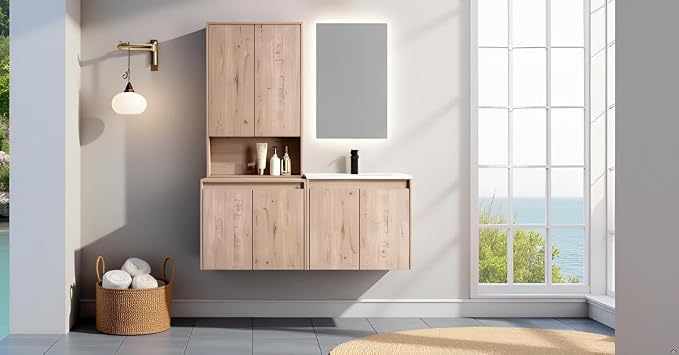 MORVANO 48" Bathroom Vanities Cabinet - Image 8