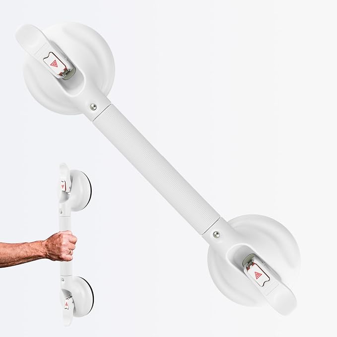 Shower Handle Upgraded 17 inch Grab Bar by DARENMEDICAL