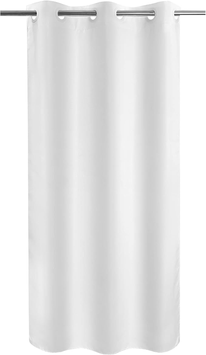 River Dream No Hook Stall Shower Curtain Microfiber Fabric by RiverDream