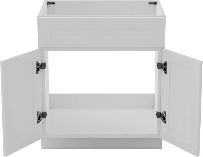 KitchenMan 30 Inch Bathroom Vanity Without Sink and Top Unassembled Bathroom - Image 7