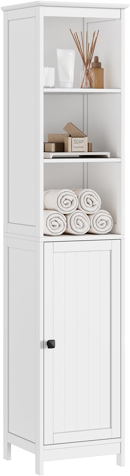RRX Tall Bathroom Storage Cabinet, Slim Cabinet - Image 8