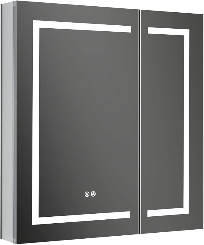 Blossom LED Mirror Medicine Cabinet - Image 3