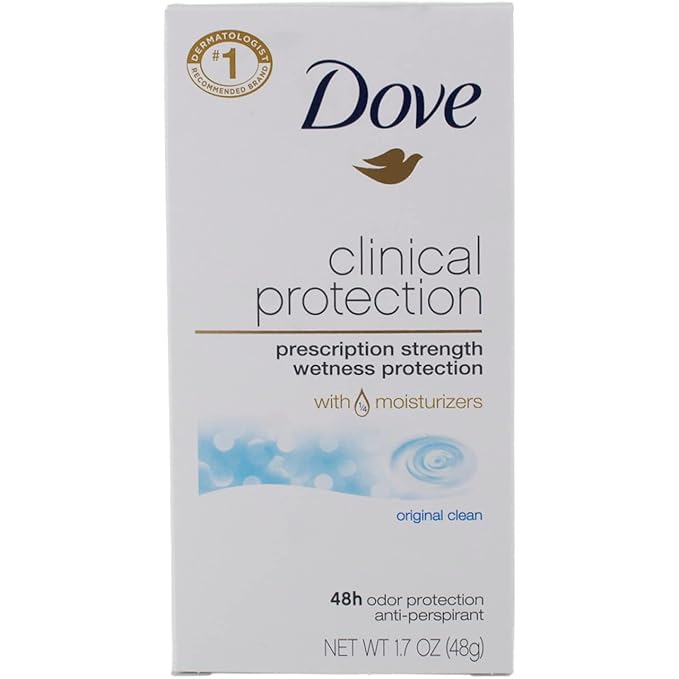 Dove Clinial Protection Deodorant, Original Clean, 1.7 oz by Dove