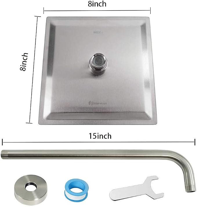 NearMoon Square Rain Shower Head - Image 5