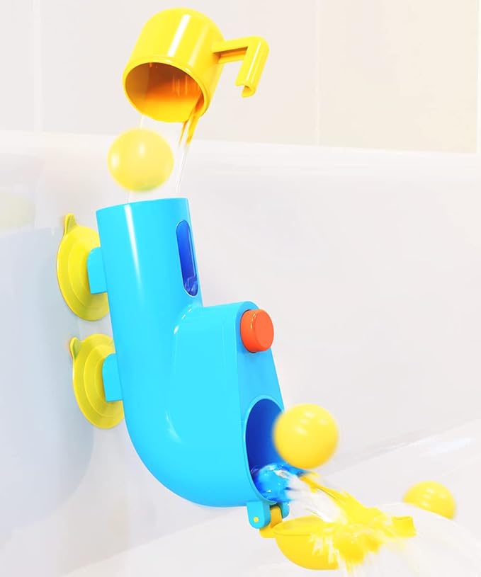 Fill N' Splash Submarine Bath Toy by InspirationPlay