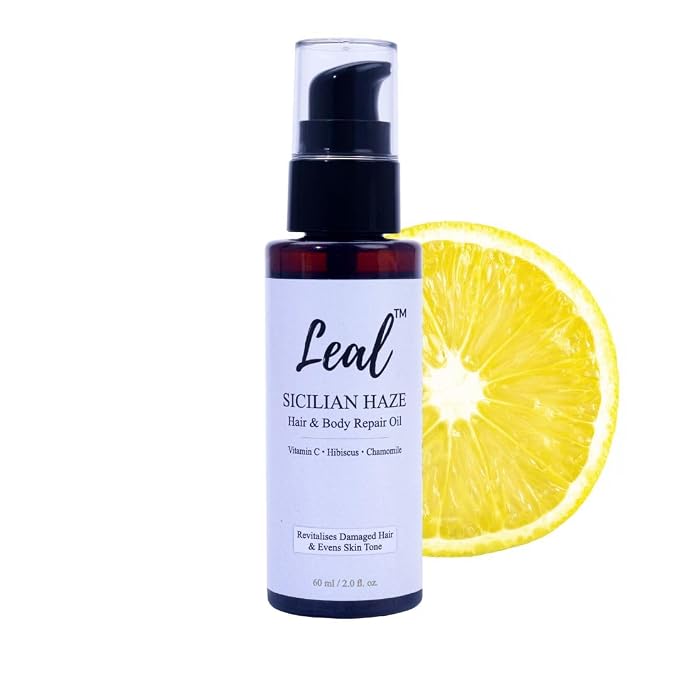 Leal Hair & Dry Body Oil, Brightening Glow Oil, Hibiscus Hair Oil, After Shower by LealCosmeticsUSA