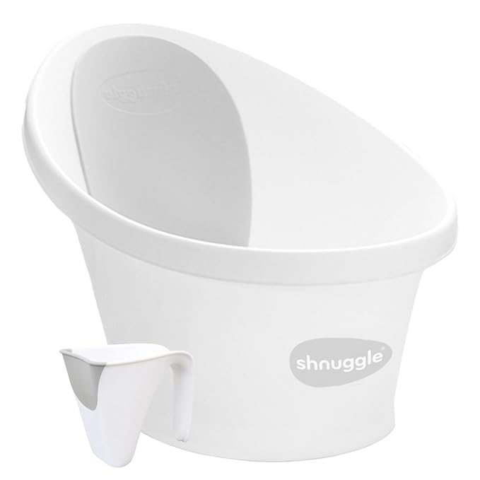 Shnuggle Newborn Bath Essentials Bundle | Baby Bath by Shnuggle