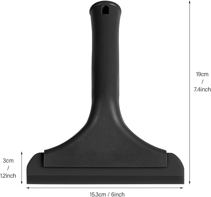 Gomake Small Silicone Squeegee Window Shower Squeegee Tool, Auto Water Blade - Image 8