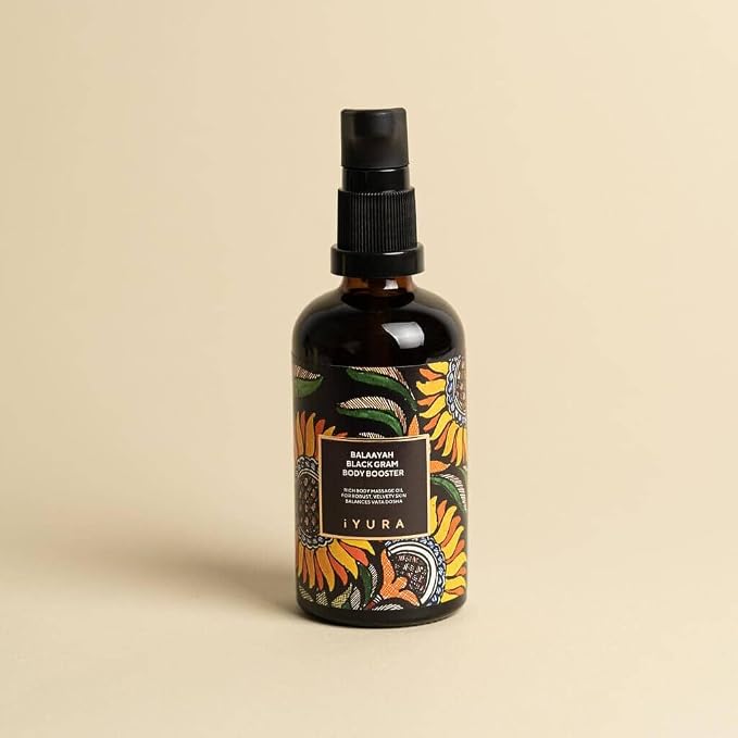iYURA Balaayah Black Gram Body Booster | Natural Body Oil - Image 8