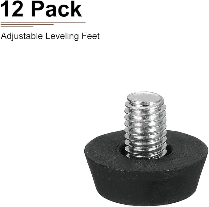 M8x10x22mm Screw on Furniture Glide Leveling Feet - Image 7
