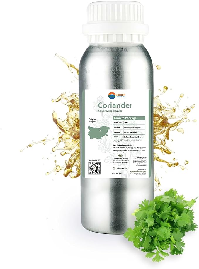 Coriander Essential Oil by NaturePackaged