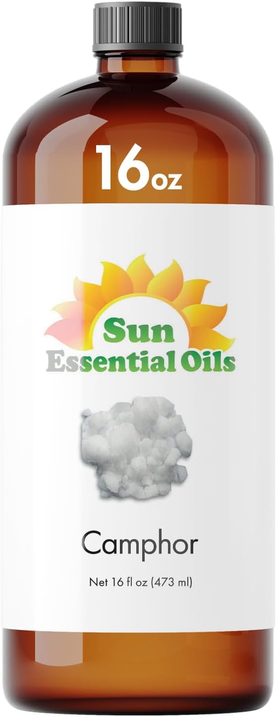 Sun Essential Oils – 16 oz Camphor Essential Oil by SunEssentialOils