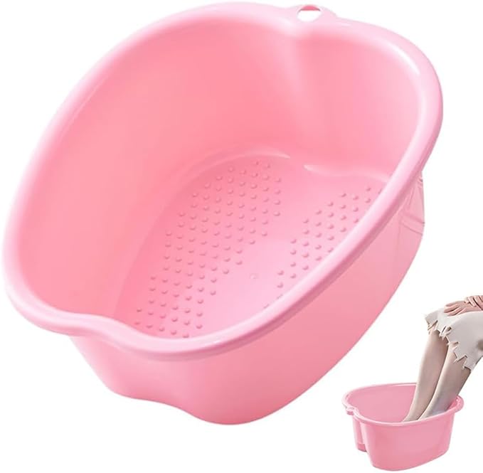 Foot Soaking Tub Large Size Foot Basin Sturdy Soaking Feet Bucket Massager Tub by Chpbolly