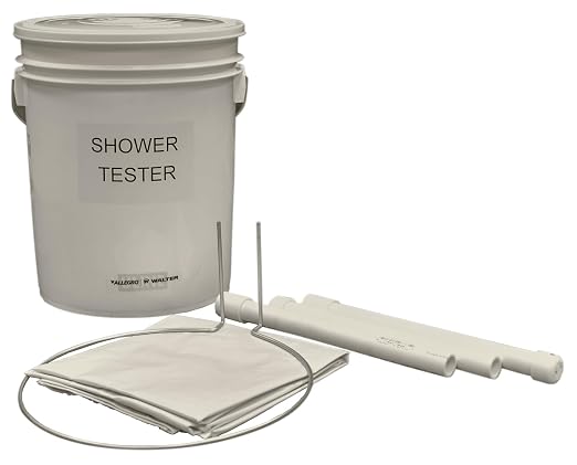 Allegro 1500 | Emergency Shower Tester Kit | ANSI/ISEA Z358.1 Compliant | Vinyl - Image 3
