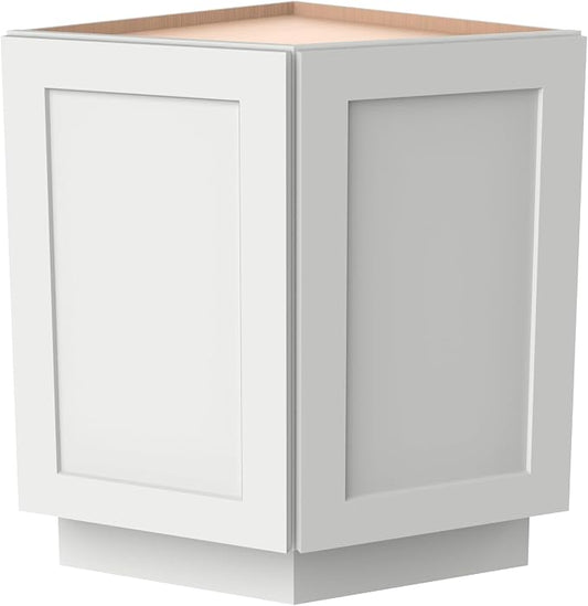 Corner Cabinet for Kitchen Bathroom, Solid Wood Frame by HCIOANHomecabinetseries