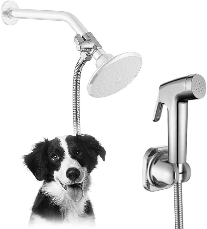 Pet Bathing Dog Shower Attachment Kit by REV+REEGE