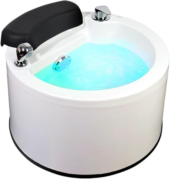 Pedicure Foot Spa, Foot Massager Acrylic Massage Footbath by home