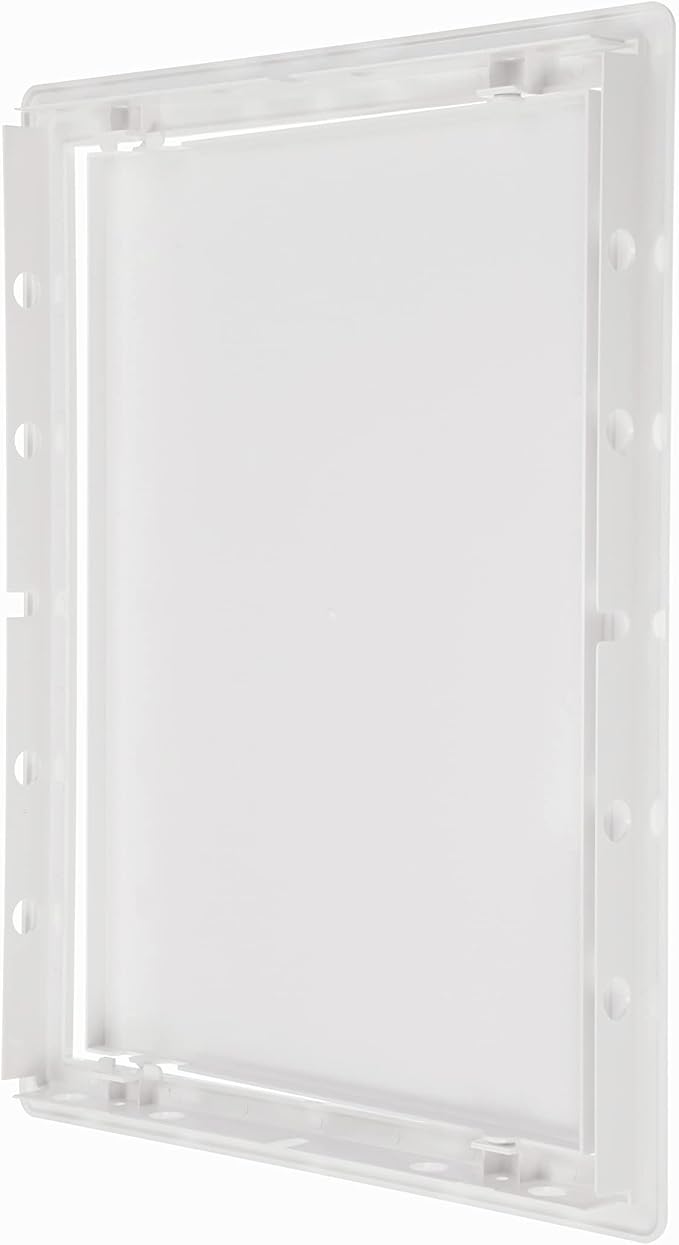 10" x 13" White Plastic Access Panel. Service Shaft Door Panel. Plumbing - Image 5
