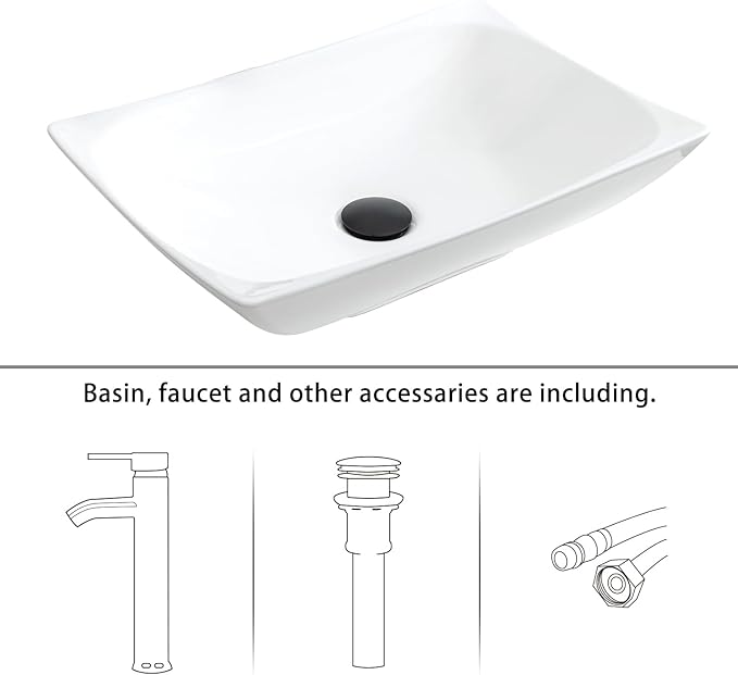 LUCKWIND 48" Bathroom Vanity Sink Combo, 24-inch Main Cabniet - Image 3