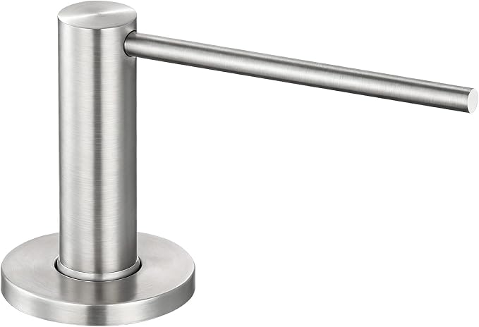 GAPPO Soap Dispenser for Kitchen Sink, Built in Sink Soap Dispenser, Brushed by GAPPO