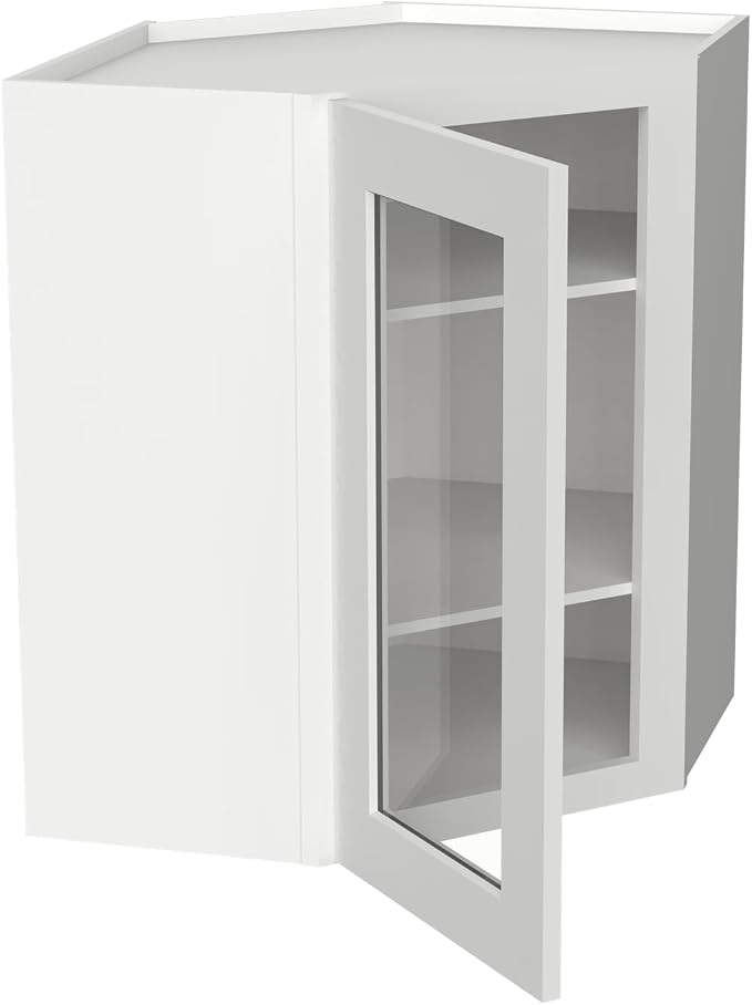 Glass Cabinet Style Corner Cabinet - Image 8