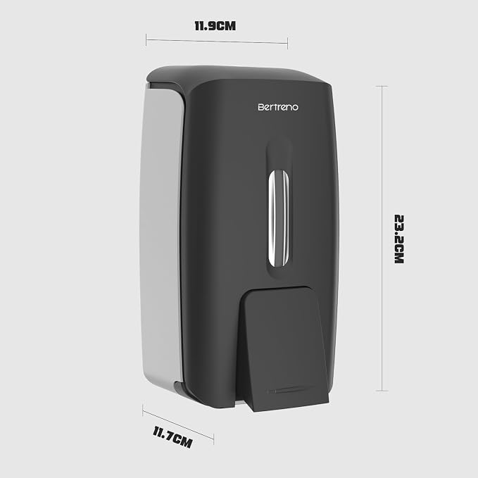 Commercial Soap Dispenser Wall Mount Manual Pump Hand Soap Dispenser 800ml Gel - Image 8