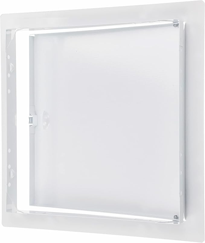 8" x 8" White Metal Access Panel - Image 5