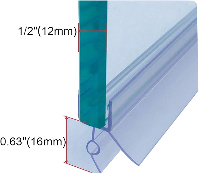 Frameless Shower Door Bottom Seal - Image 2