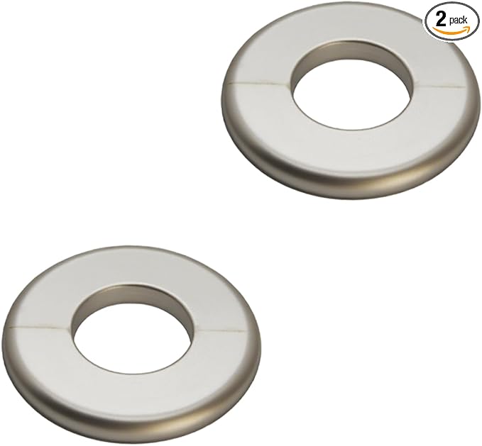 2 Pieces Wall Split Flange, Self-Adhesive Escutcheon Plate by Unknown