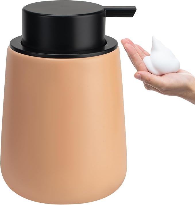 Soap Foaming Dispenser Ceramic by TOOZFO