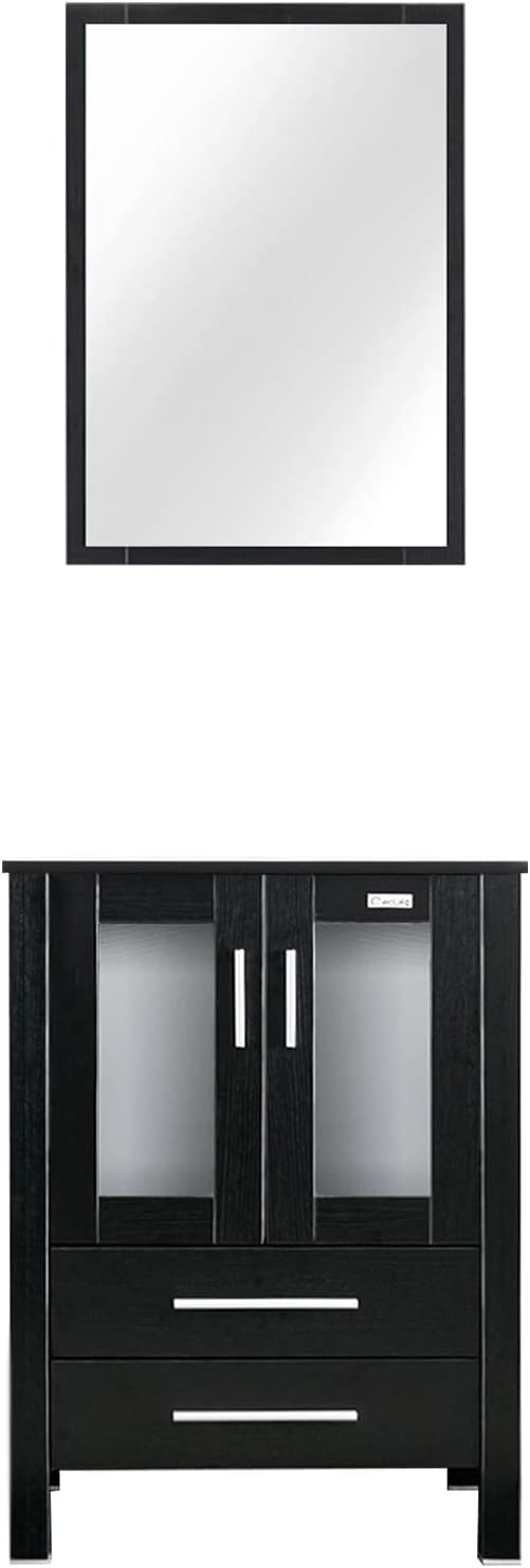 eclife 24" Modern Bathroom Vanity Sink Combo Freestanding Cabinet by eclife