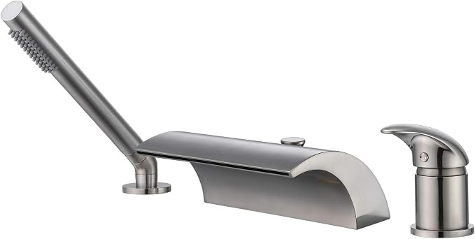 sumerain Waterfall Roman Tub Faucet by SUMERAINFAUCETS