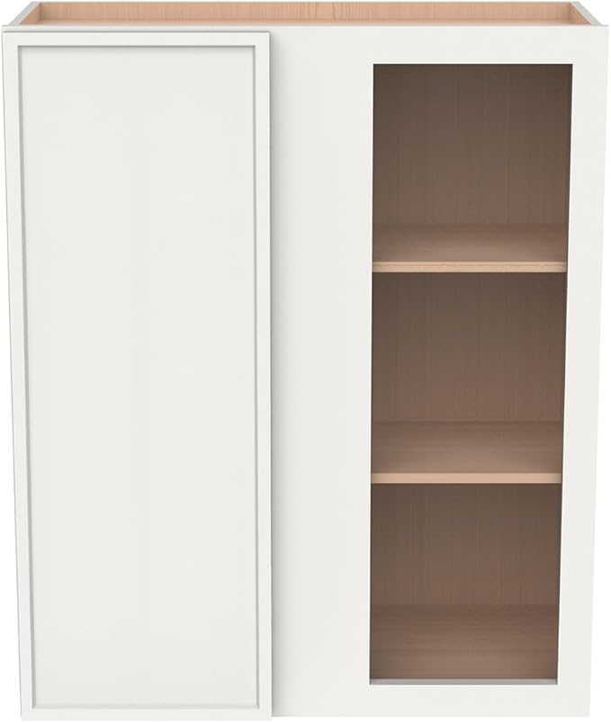 Solid Hardwood Wall Blind Corner Cabinets, Adjustable Shelves, Soft-Close Doors - Image 5
