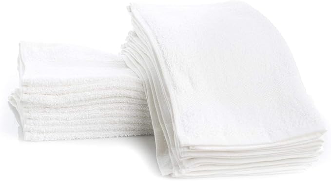 Simpli-Magic 79078 Cotton Washcloths, 12” x 12” - Image 2