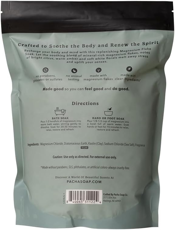 Pacha Soap Co. Magnesium Flake Salt Soak - Image 3