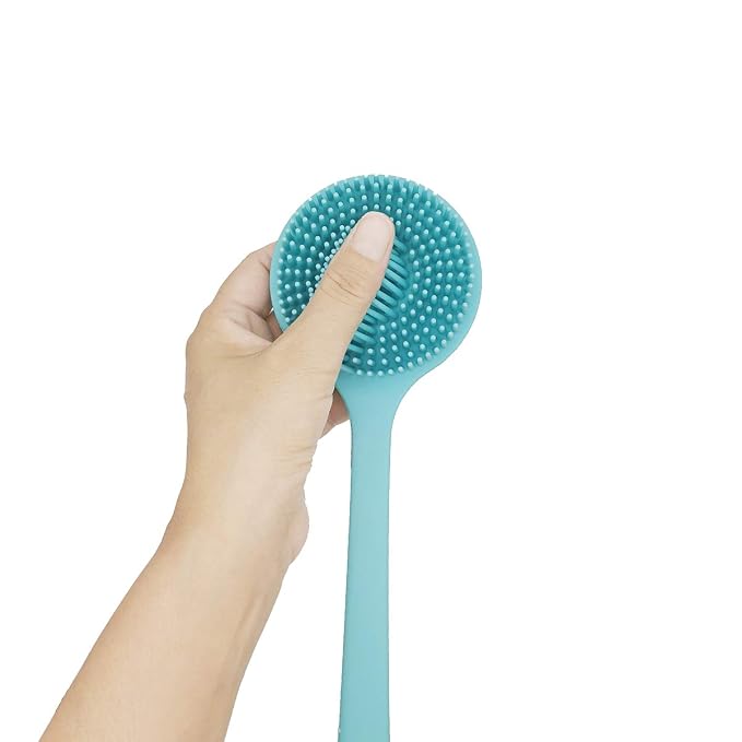 DNC Silicone Back Scrubber for Shower, Soft Bath Body Brush - Image 3