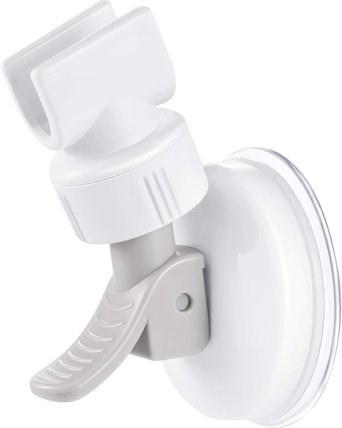 Zhehao Adjustable Shower Head Holder, Removable Suction Cup Shower Head Holder by Zhehao