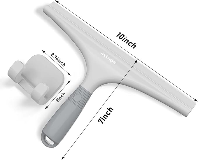 Silicone Shower Squeegee for Glass Doors - Image 8