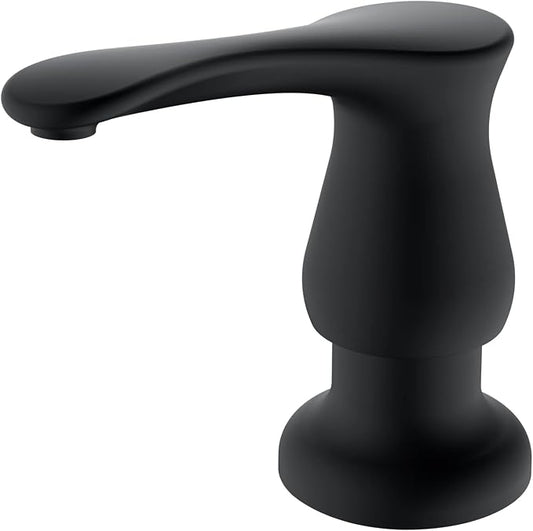 GAGALIFE Sink Soap Dispenser Matte Black, Built in Soap Dispenser by GAGALIFE