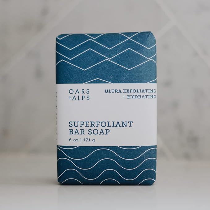 Oars + Alps Eucalyptus Superfoliant Exfoliating Bar Soap - Image 6