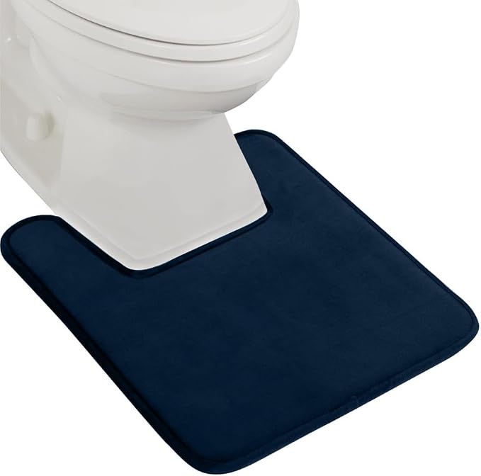 GORILLA GRIP Thick Memory Foam Toilet Rug by GorillaGrip