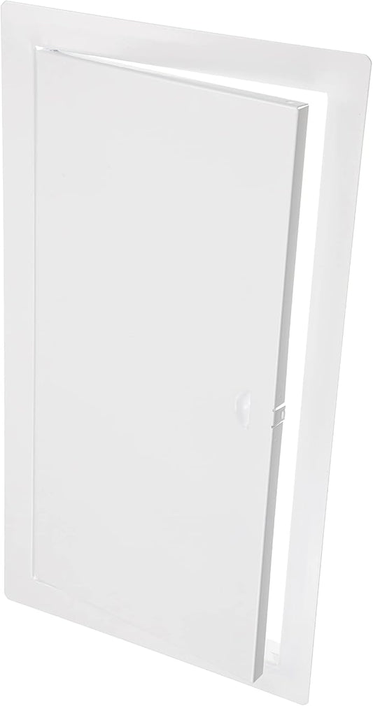 8" x 16" White Metal Access Panel. Service Shaft Door Panel. Plumbing, by Unknown