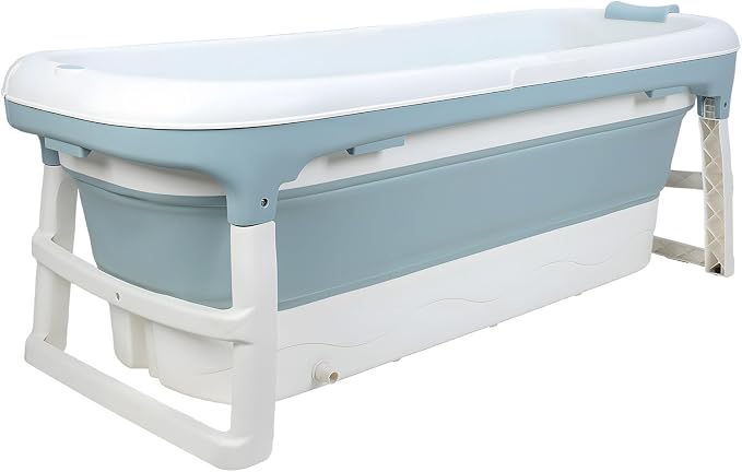 Portable Bathtub for Adult, Large Collapsible Tub, Portable Tub for Adults by Unknown