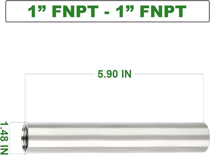 TAISHER 2PCS Stainless Steel Pipe Fittings - Image 4