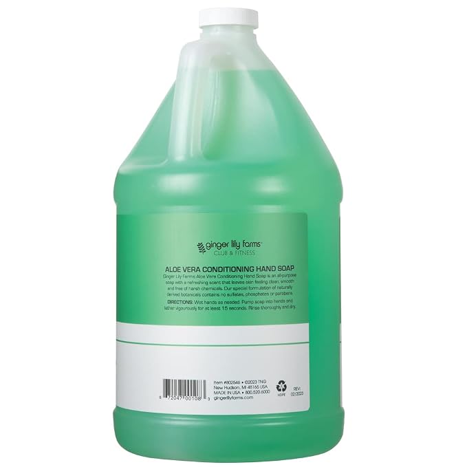 Ginger Lily Farms Club & Fitness Conditioning Liquid Hand Soap Refill, 100% - Image 2