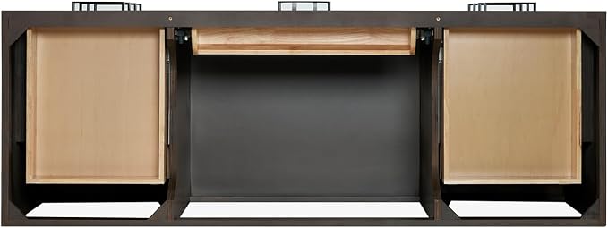 ARIEL Hepburn 60 Inch Single Rectangle Sink Bathroom Vanity - Image 7