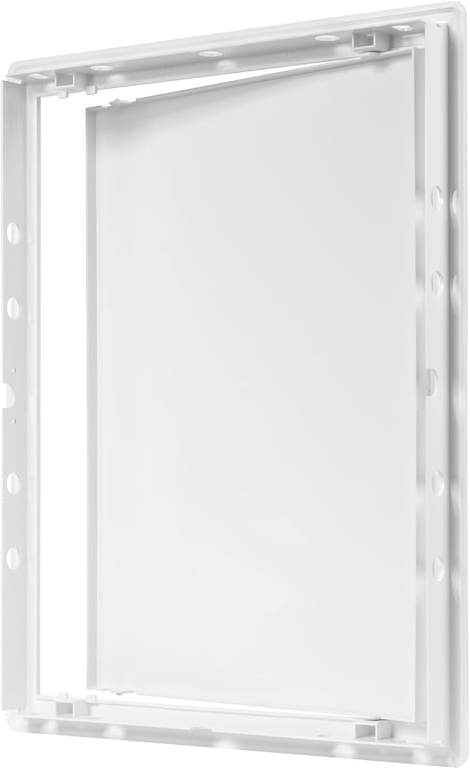 12" x 16" White Plastic Access Panel. Service Shaft Door Panel. Plumbing - Image 5