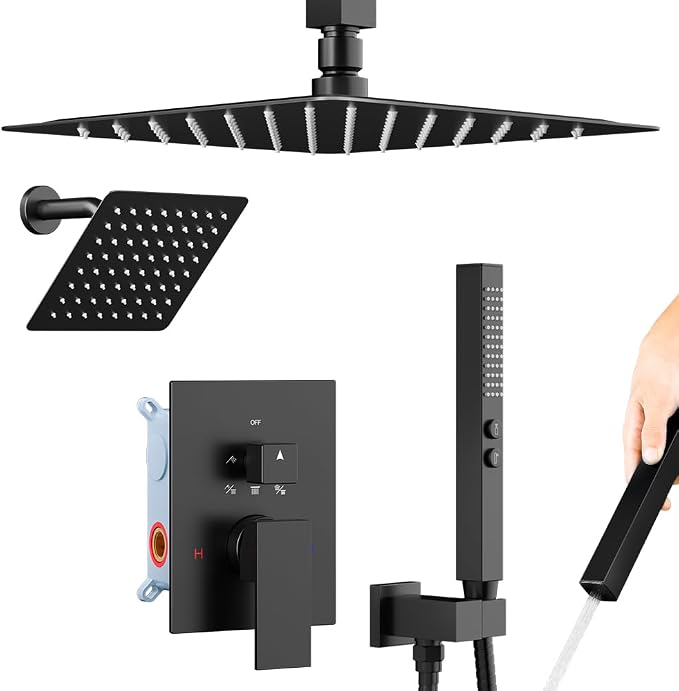 Shower Faucet Set, Can Use 2 Modes Together by STARBATH
